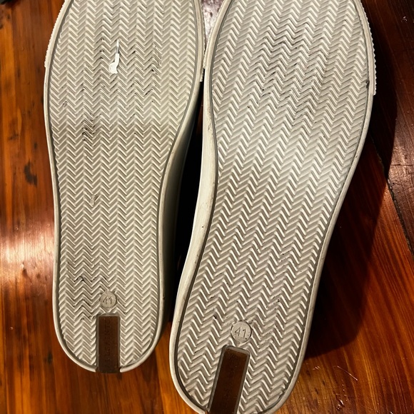 NWOB ALL SAINTS Bella black suede sneaker - Picture 6 of 10